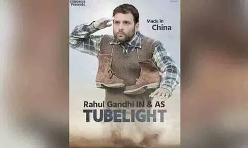 BJP on Friday referred to Congress leader Rahul Gandhi as a tubelight
