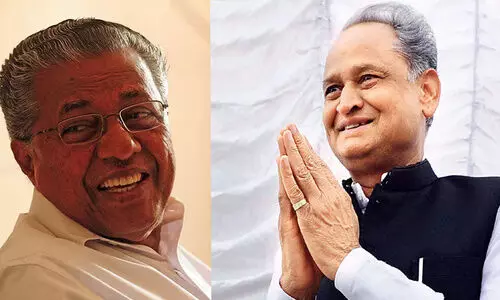 കേരളത്തിലെ സി.പി.എമ്മിനെ പുകഴ്ത്തി ഗെഹ്ലോട്ട്: ​നല്ല ഭരണം കാഴ്ചവെച്ചത് കൊണ്ടാണ് തുടർഭരണം ലഭിച്ചത്