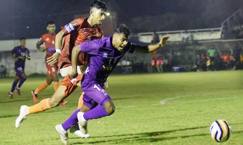From the Gokulam-Kerala United match (Photo: - P. Abhijith) From the Gokulam-Kerala United match (Photo: - P. Abhijith)