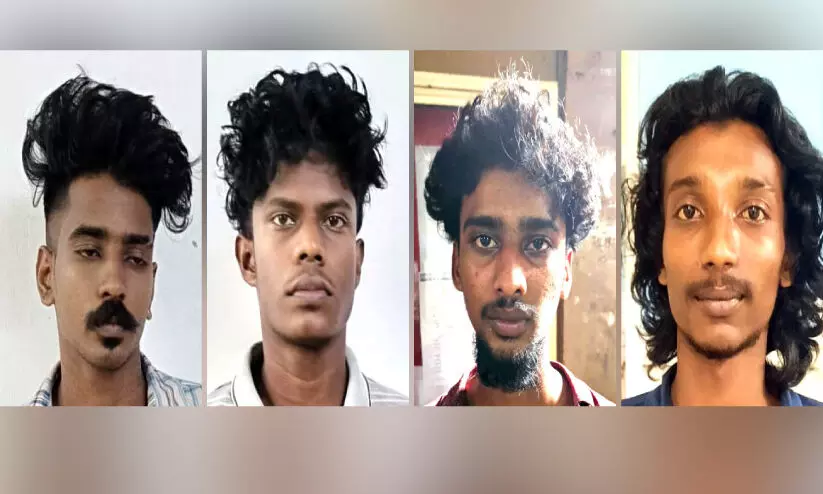 വീടിനുനേരേ പടക്കമെറിഞ്ഞ സംഘം പിടിയില്‍; ലക്ഷ്യംവെച്ചത് ഹോട്ടല്‍ ജീവനക്കാരനെ