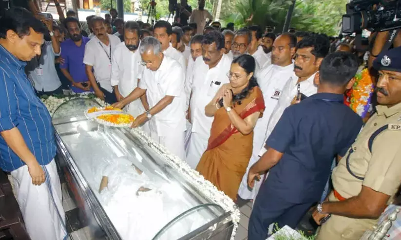 Cusat Campus Tragedy A final tribute to Sarah The Chief Minister and other ministers came