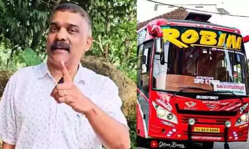 റോബിൻ ബസ് ഉടമ ഗിരീഷ് ചെക്ക് കേസിൽ അറസ്റ്റിൽ