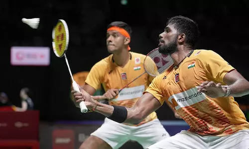 ചൈ​ന മാ​സ്റ്റേ​ഴ്സ്: സാ​ത്വി​ക്-​ചി​രാ​ഗ് സ​ഖ്യം ഫൈ​ന​ലി​ൽ തോ​റ്റു