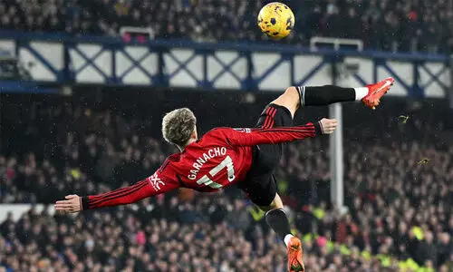 ഗർനാച്ചോയുടെ അതിശയ ഗോൾ; എവർട്ടനെ തകർത്തെറിഞ്ഞ് മാഞ്ചസ്റ്റർ യുനൈറ്റഡ്