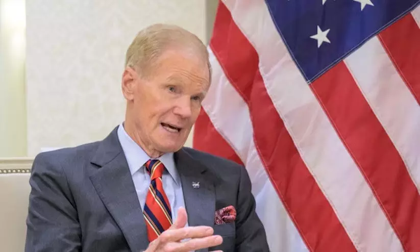 നാസ അഡ്മിനിസ്ട്രേറ്റർ ഇന്ന് ഇന്ത്യയിൽ നാസ അഡ്മിനിസ്ട്രേറ്റർ ഇന്ന് ഇന്ത്യയിൽ