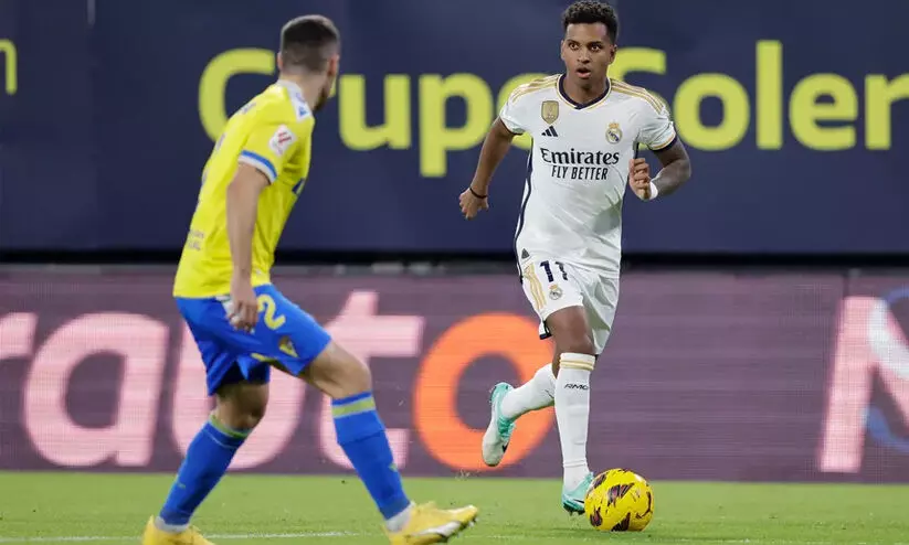 ഇരട്ട ഗോളും അസിസ്റ്റുമായി റോഡ്രിഗോ, ഗോളടി തുടർന്ന് ബെല്ലിങ്ഹാം; റയൽ ഒന്നാമത്