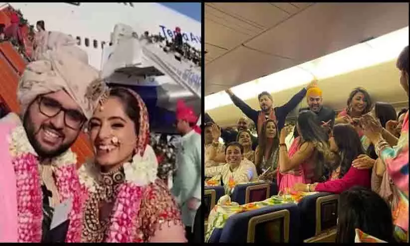 പോപ്ലി കുടുംബത്തിൽ വീണ്ടുമൊരു ആകാശ കല്ല്യാണം; കെങ്കേമമാക്കിയത് ഇങ്ങനെ... പോപ്ലി കുടുംബത്തിൽ വീണ്ടുമൊരു ആകാശ കല്ല്യാണം; കെങ്കേമമാക്കിയത് ഇങ്ങനെ...