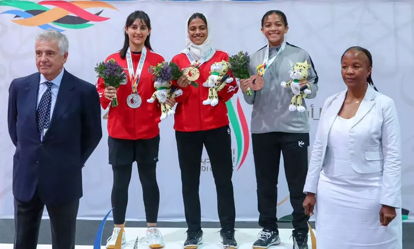 സൗദി ദേശീയ ഗെയിംസ്​​; ബാഡ്​മിൻറണിൽ ചരിത്രം ആവർത്തിച്ച്​​ ഇന്ത്യൻ സ്വർണ കൊയ്​ത്ത്​