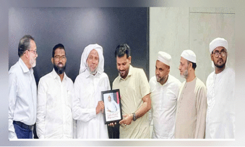 റ​ഹ്മാ​നി​യ്യ അ​ജ്മാ​ൻ ചാ​പ്റ്റ​ർ സ്വീ​ക​ര​ണം