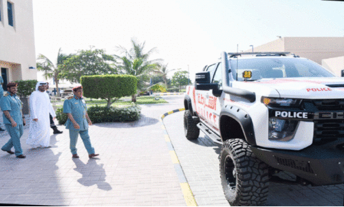 നൂ​ത​ന തി​ര​ച്ചി​ല്‍-​ര​ക്ഷാ വാ​ഹ​ന​വു​മാ​യി റാ​ക് പൊ​ലീ​സ്