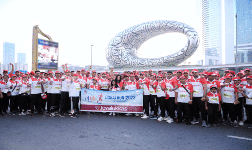 ദു​ബൈ റ​ണ്ണി​ല്‍ പ​ങ്കാ​ളി​യാ​യി ജോ​യ് ആ​ലു​ക്കാ​സ് ഗ്രൂ​പ്