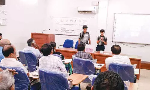 മാലിന്യസംസ്കരണത്തിന് മാതൃകപദ്ധതിയുമായി വിദ്യാർഥി പ്രതിഭകൾ