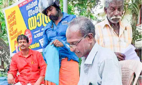 അപേക്ഷ എഴുത്തുമായി മുൻ പ്രസിഡന്‍റ്​ വീണ്ടും പഞ്ചായത്ത് പടിക്കൽ