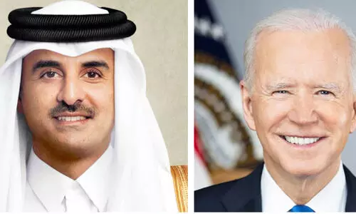 ഗ​സ്സ: സ്ഥി​തി​ഗ​തി​ക​ൾ വി​ല​യി​രു​ത്തി അ​മീ​റും ബൈ​ഡ​നും