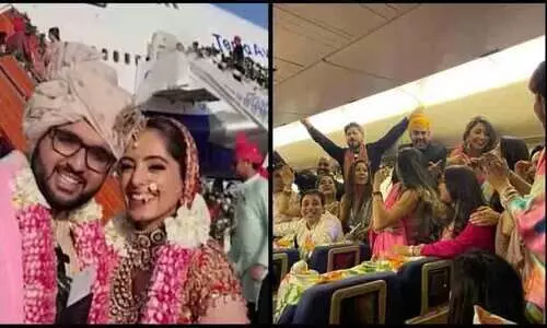 പോപ്ലി കുടുംബത്തിൽ വീണ്ടുമൊരു ആകാശ കല്ല്യാണം; കെങ്കേമമാക്കിയത് ഇങ്ങനെ...