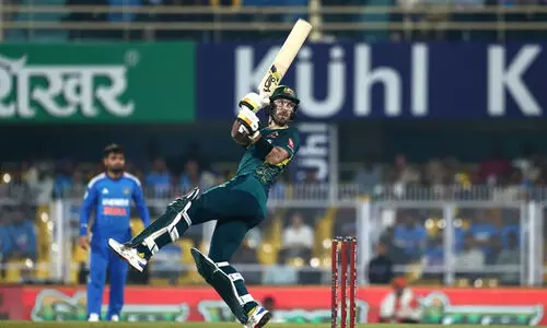 മാക്‌സ്‌വെൽ ഷോ (104*); അവസാന പന്തിൽ ആസ്ട്രേലിയക്ക് ജയം; ഇന്ത്യൻ തോൽവി അഞ്ചു വിക്കറ്റിന്