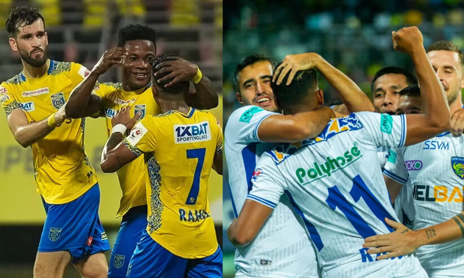 ഗോളുത്സവം; ആദ്യ പകുതിയിൽ ബ്ലാസ്റ്റേഴ്സ് പിറകിൽ