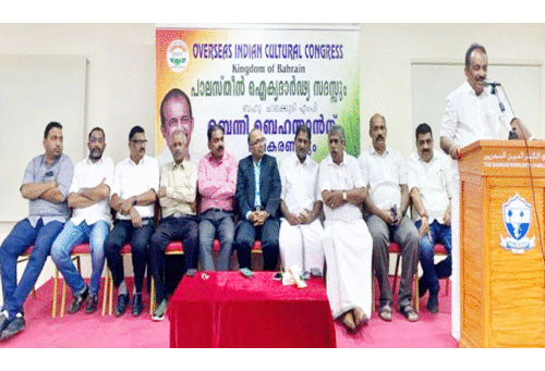 ഫ​ല​സ്തീ​നി​ൽ ന​ട​ന്ന​ത് വം​ശ​ഹ​ത്യ​യും അ​ധി​നി​വേ​ശ​വും -ബെ​ന്നി ബ​ഹ​നാ​ൻ എം.​പി