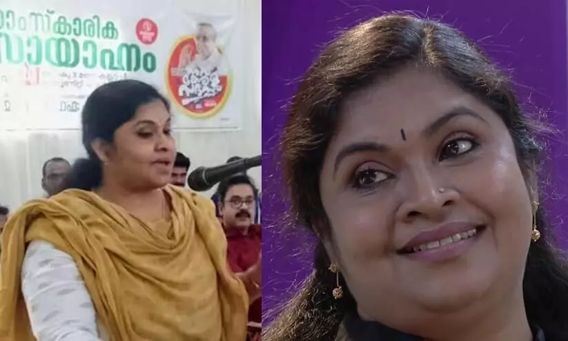 ‘സീരിയലുകളിൽ ഏതെങ്കിലും ദലിതന്റെയോ മുസ്‌ലിമിന്റെയോ കഥയുണ്ടോ? നടി ഗായത്രി വർഷക്കെതിരേ സൈബർ ആക്രമണം