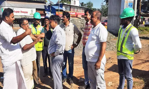 കൊല്ലം-ആയൂർ സംസ്ഥാന പാത: ബസുകൾ കടത്തിവിട്ടുതുടങ്ങി