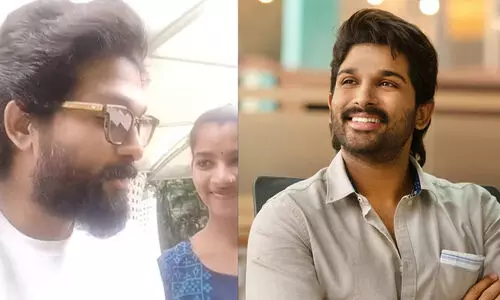 ജോലിക്കാരി പെൺകുട്ടിയുടെ ആഗ്രഹം  സാധിച്ചുകൊടുത്ത് അല്ലു; നടനെ അഭിനന്ദിച്ച് ആരാധകർ