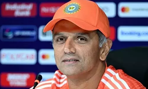 ഒരു പേപ്പറിലും ഒപ്പിട്ടിട്ടില്ല...; പരിശീലകനായി തുടരുന്നതിനെ കുറിച്ച് രാഹുൽ ദ്രാവിഡ്