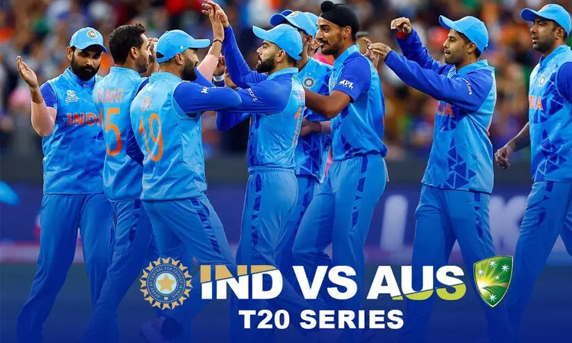 INDIA VS AUSTRALIA  T20 MATCH