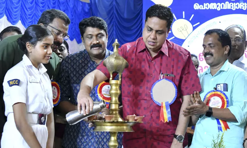 Kerala School Science Festival Thiruvananthapuram Cotton Hill School Speaker A.N. Shamsir Cheratil