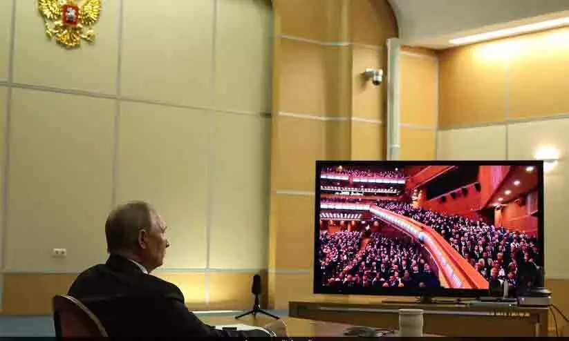 Vladimir Putin Urges Russian Women To Have  8 Or More Children