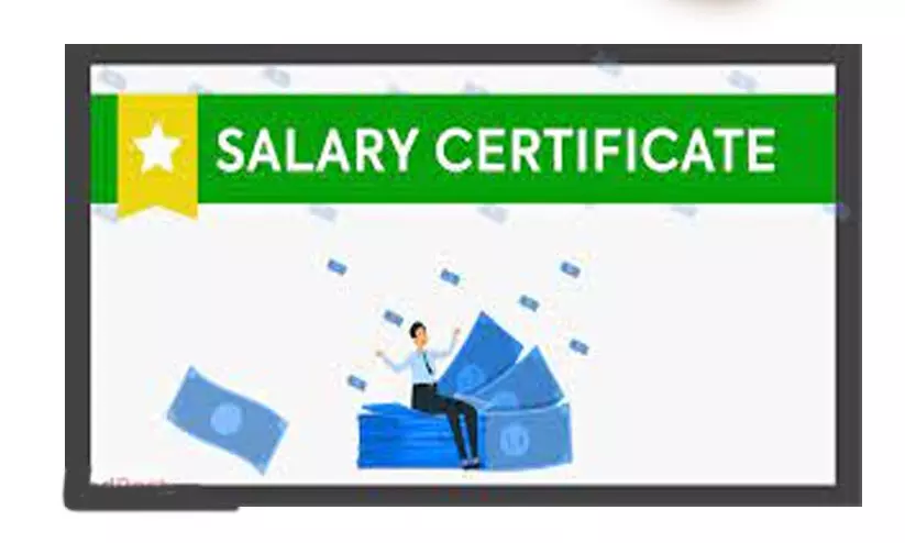 Fake Salary Certificate