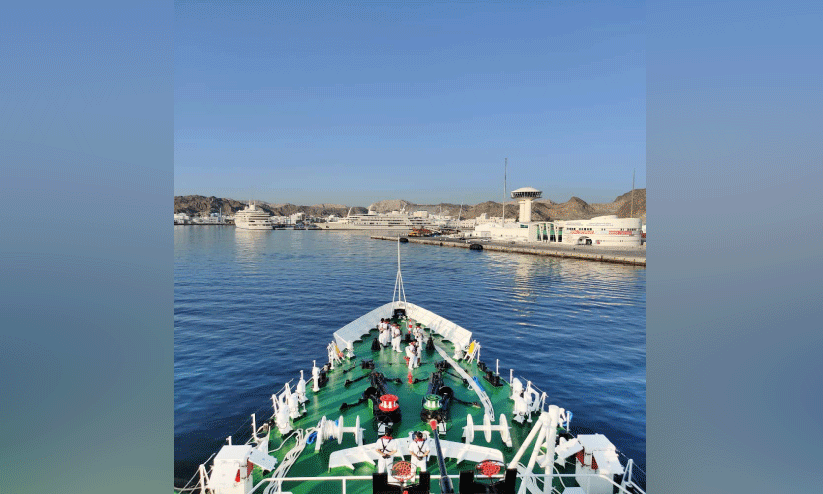 ഇന്ത്യൻ കോസ്റ്റ് ഗാർഡ് കപ്പൽ ‘സജാഗ്’ മത്ര തുറമുഖത്ത് ഇന്ത്യൻ കോസ്റ്റ് ഗാർഡ് കപ്പൽ ‘സജാഗ്’ മത്ര തുറമുഖത്ത്