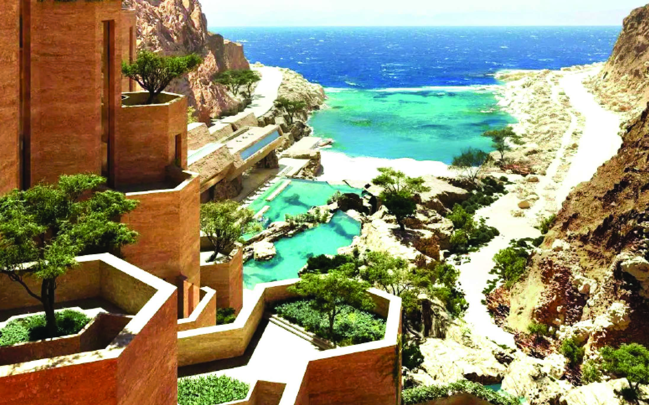 അഖബ ഉൾക്കടൽ തീരത്ത് നിയോമിെൻറ പുതിയ ബീച്ച് ‘സെറാന’ അഖബ ഉൾക്കടൽ തീരത്ത് നിയോമിെൻറ പുതിയ ബീച്ച് ‘സെറാന’