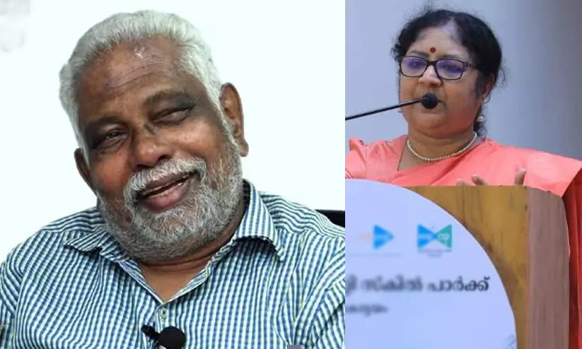 ‘ഒരു ബഹുമതിയുടെയും ഭാഗമാവില്ലെന്ന് ഉറപ്പിച്ച അക്കാദമീഷ്യന് വിട’; അനുശോചിച്ച് മന്ത്രി ആർ.ബിന്ദു ‘ഒരു ബഹുമതിയുടെയും ഭാഗമാവില്ലെന്ന് ഉറപ്പിച്ച അക്കാദമീഷ്യന് വിട’; അനുശോചിച്ച് മന്ത്രി ആർ.ബിന്ദു