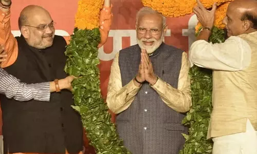 12 സംസ്ഥാനങ്ങൾ ഒറ്റക്ക് ഭരിച്ച് ബി.ജെ.പി; കോൺഗ്രസ് മൂന്നിടത്ത് മാത്രം