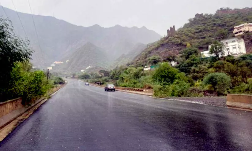 When it rained on Sunday in Twaif