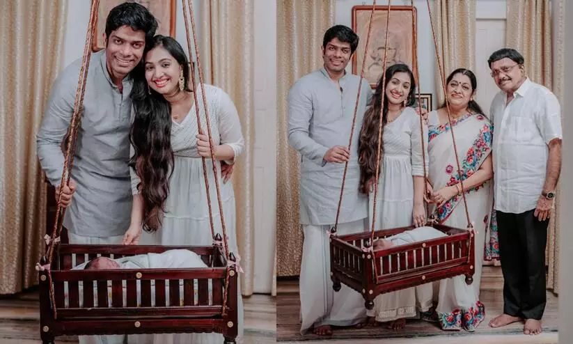 Utthara Unni Pens Her Daughter Traditional cradle Story