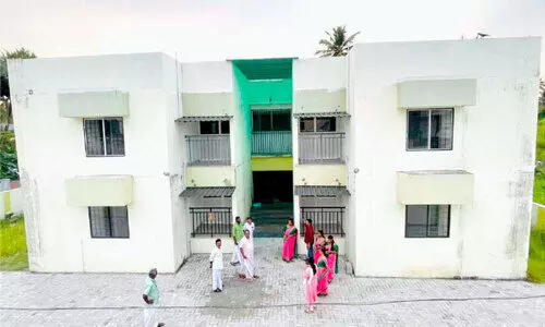 മരട് നഗരസഭയുടെ ഫ്ലാറ്റ് നിർമാണം പൂർത്തിയായി