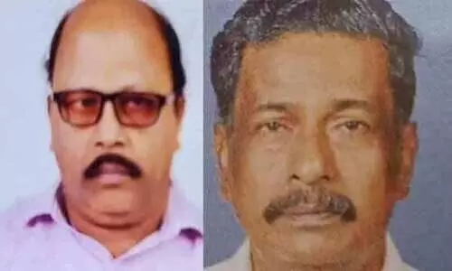 The car in which the Ayyappa devotees were traveling crashed and fell down; Two people died