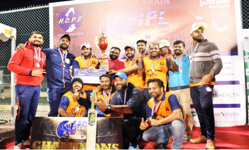 ഹോപ് പ്രീമിയർ ലീഗ് ക്രിക്കറ്റ്; പത്തനംതിട്ട ജില്ല പ്രവാസി അസോസിയേഷൻ വിജയികൾ