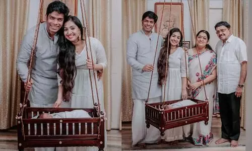 Utthara Unni Pens Her Daughter Traditional cradle Story