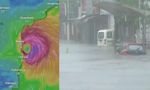 ചെന്നൈയിൽ പെയ്തത് 47 വർഷത്തിനിടെ ഏറ്റവും കൂടിയ മഴ; മിഗ്ജോം ചുഴലിക്കാറ്റ് തീരത്തോടടുക്കുന്നു