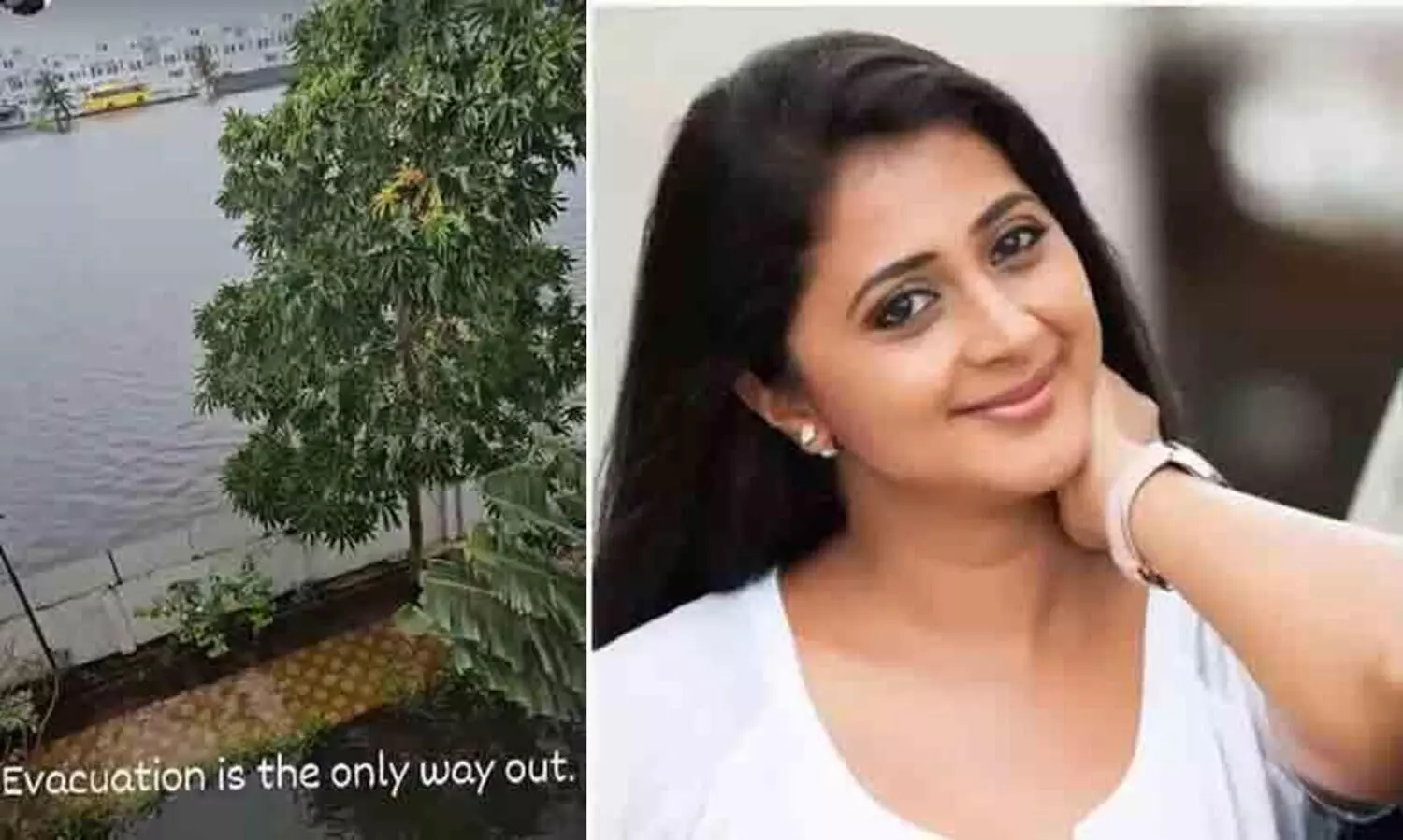 പുറത്തിറങ്ങാൻ കഴിയില്ല, രക്ഷപ്പെടുത്തുക മാത്രമേ വഴിയുളളൂ; വെള്ളപ്പൊക്കത്തിൽ കുടുങ്ങി കനിഹ