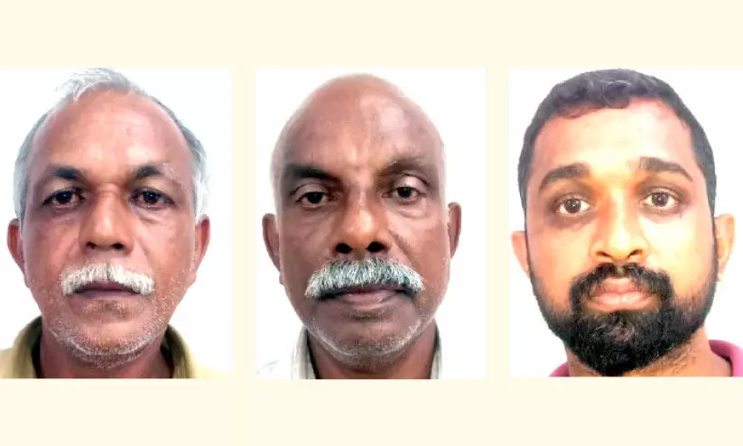 കെ.എസ്.ആർ.ടി.സി ഡ്രൈവറെ ആക്രമിച്ച മൂന്നുപേർ പിടിയിൽ