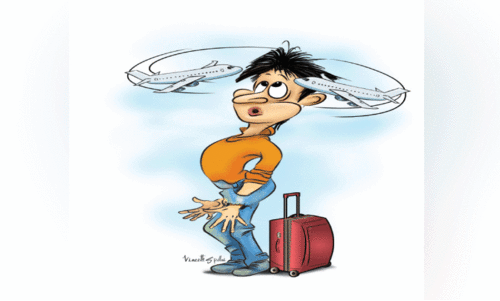 വി​മാ​ന നി​ര​ക്ക് കു​ത്ത​നെ കൂ​ടു​ന്നു