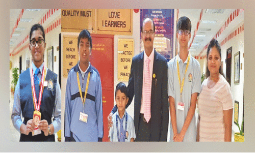 ബഹ്‌റൈൻ സ്കൂൾ ചെസ്; എൻ.എം.എസിന് നേട്ടം