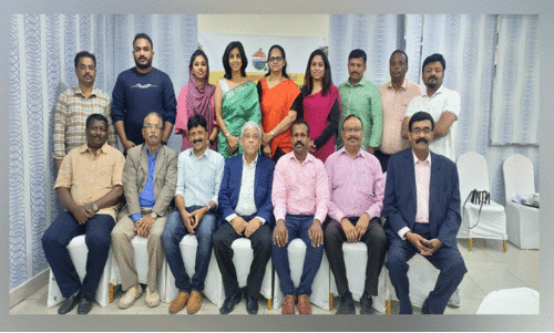 വേ​ള്‍ഡ് മ​ല​യാ​ളി കൗ​ണ്‍സി​ല്‍ ഗ്ലോ​ബ​ല്‍ പ്ര​സി​ഡ​ന്റി​ന് സ്വീ​ക​ര​ണം ന​ല്‍കി