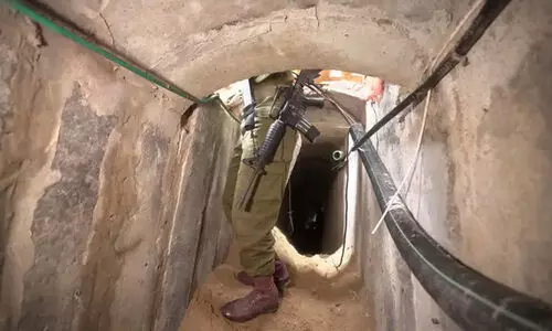 ഹമാസ് തുരങ്കങ്ങൾ വെള്ളം കയറ്റി തകർക്കാൻ ഇസ്രായേൽ പദ്ധതി