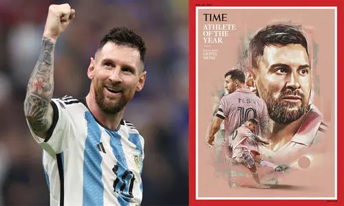 ടൈം മാഗസിന്റെ അത്‌ലറ്റ് ഓഫ് ദ ഇയറായി ലയണൽ മെസ്സി