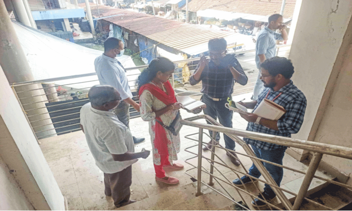 സസ്യമാർക്കറ്റ് കെട്ടിടനിർമാണം: വീണ്ടും വിജിലൻസ് പരിശോധന