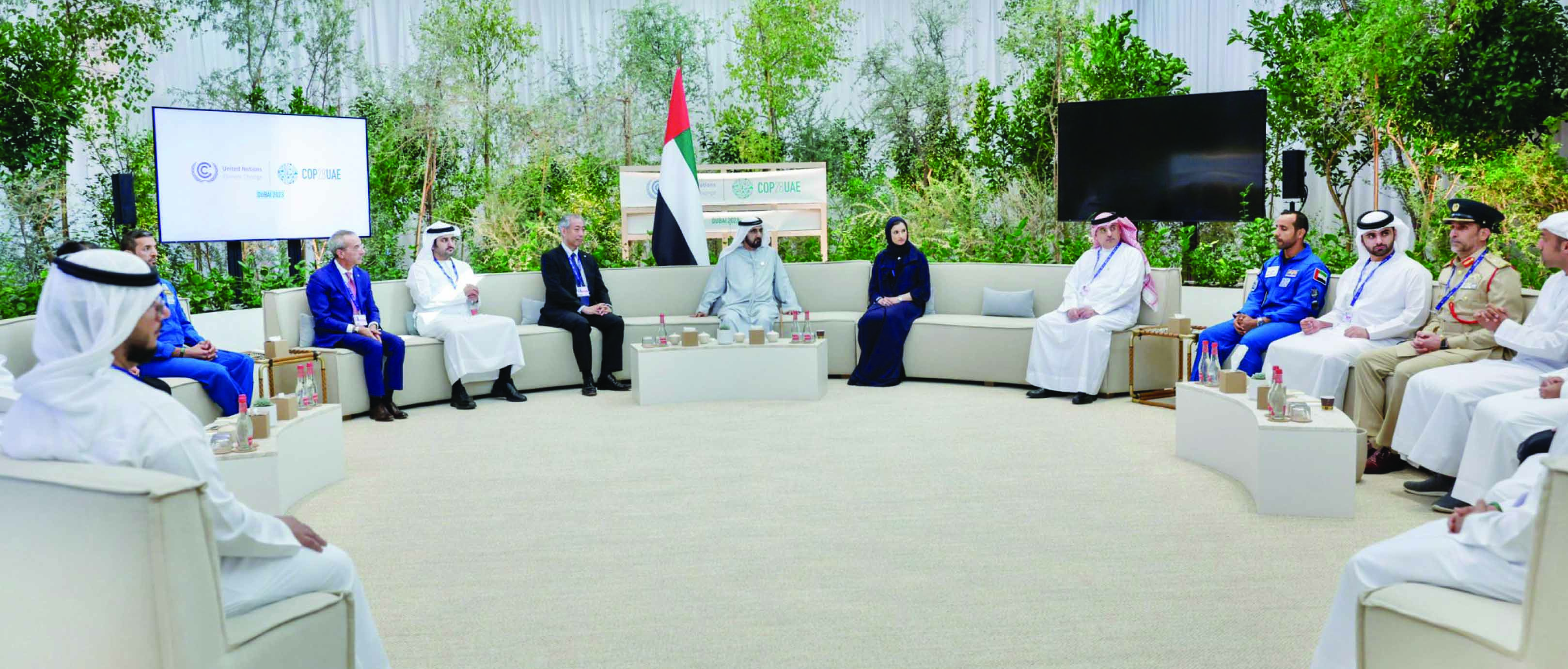 ബഹിരാകാശ ഏജൻസി തലവന്മാരുമായി ശൈഖ്​ മുഹമ്മദിന്‍റെ കൂടിക്കാഴ്ച